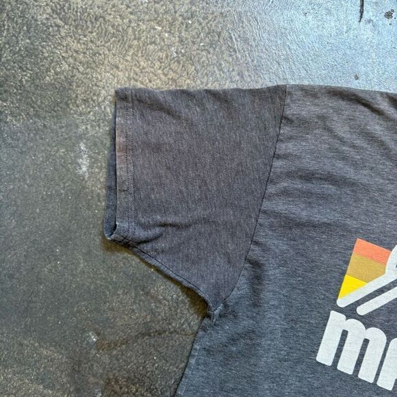 Marmot x Thread Mens Short Sleeve Graphic Tee Charcoal Heather Gray Size Large - Picture 4 of 15